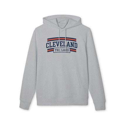 Cleveland "The Land" Hoodie — Retro Striped City Crewneck