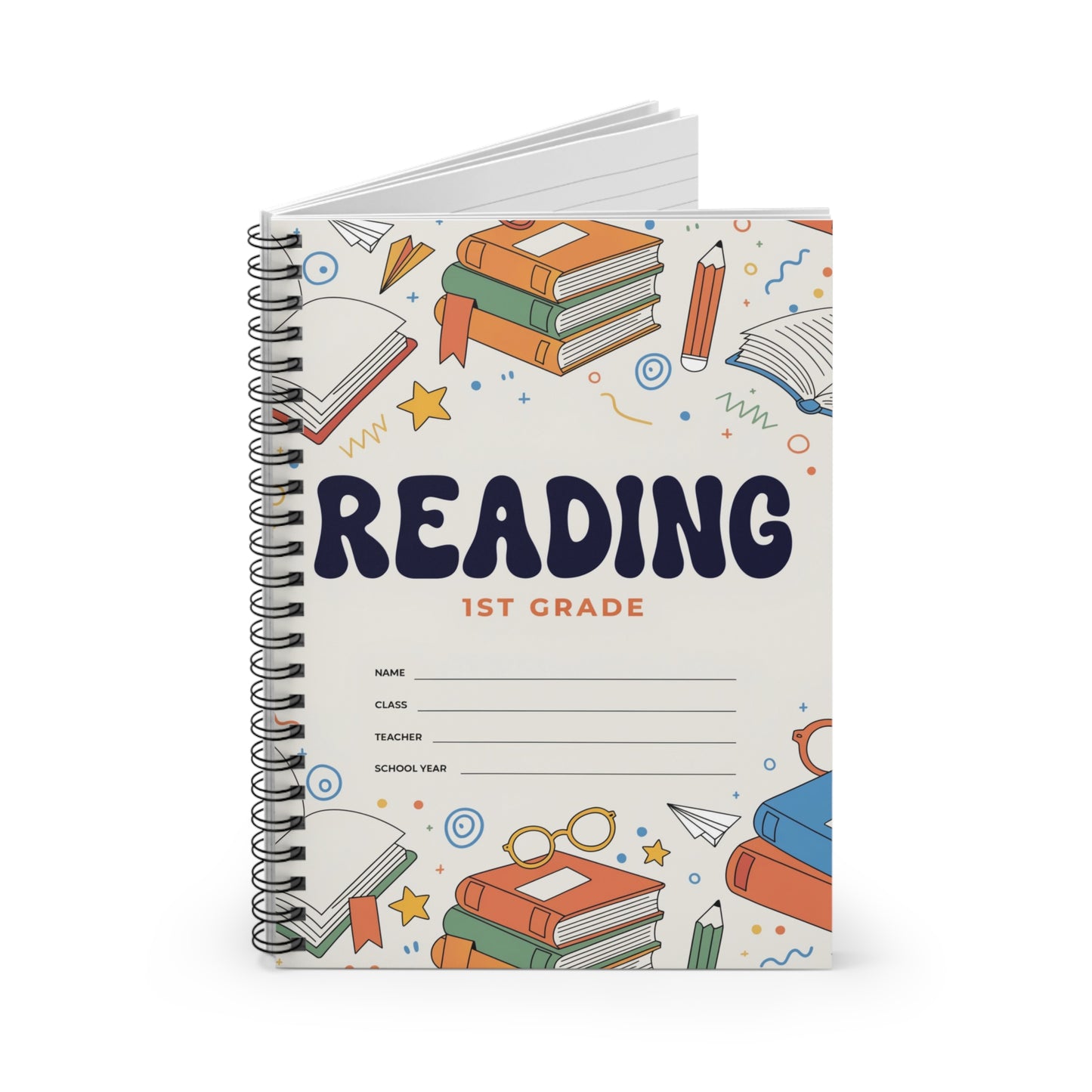 Spiral Notebook - Ruled Line