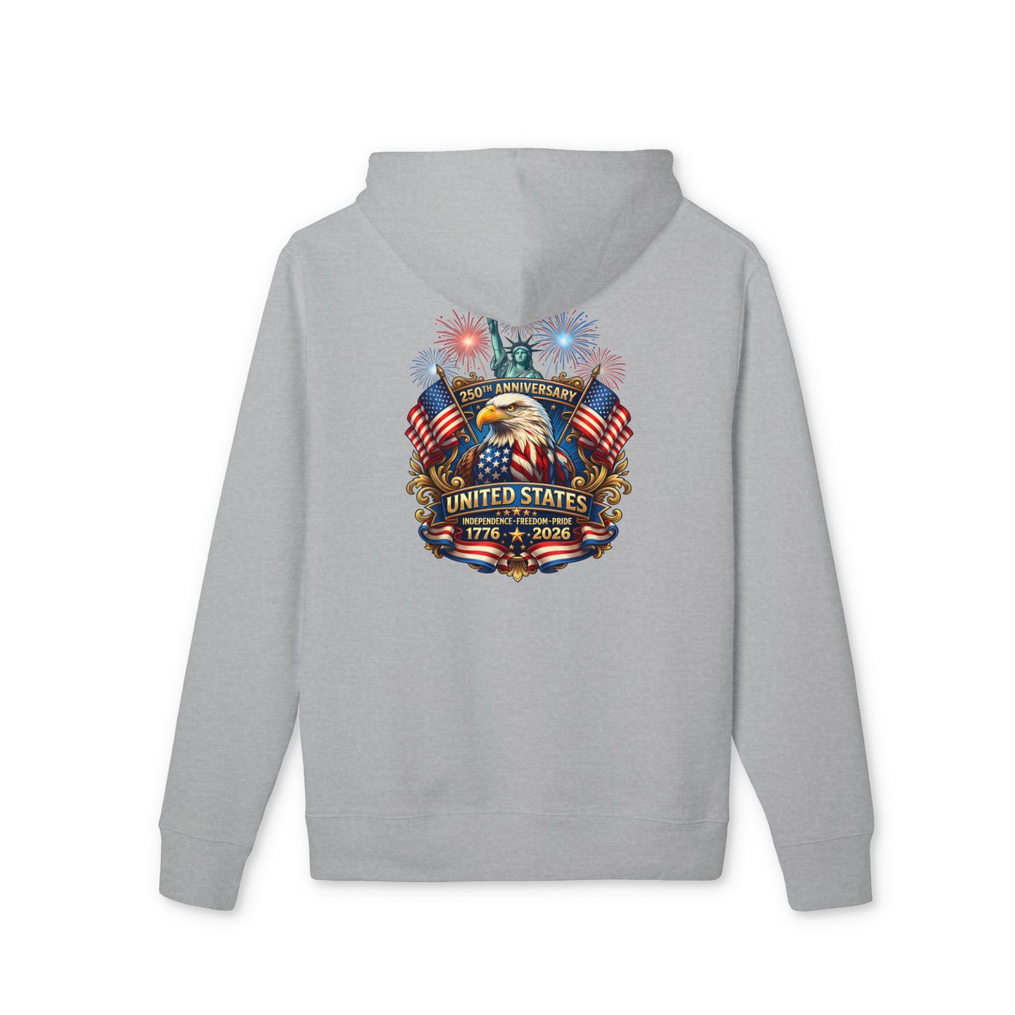 Patriotic Eagle Hoodie — United States 1776–2020 Memorial Design