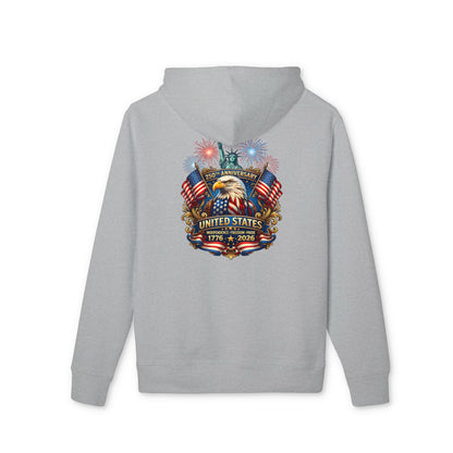 Patriotic Eagle Hoodie — United States 1776–2020 Memorial Design