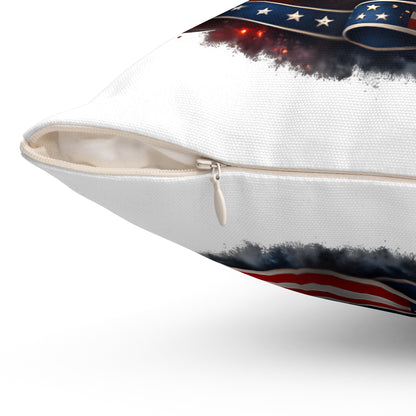 Spun Polyester Square Pillow