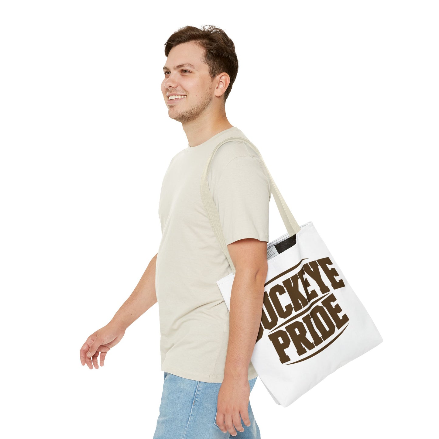 Buckeye Pride Tote Bag — Team Spirit Football Fan Tote