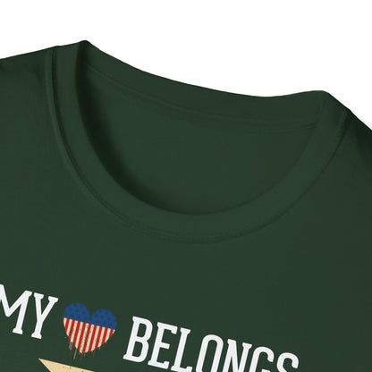 My Heart Belongs To A U.S. Army Soldier T-Shirt
