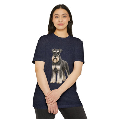 Schnauzer Dog T-Shirt — Realistic Schnauzer Graphic Tee for Dog Lovers