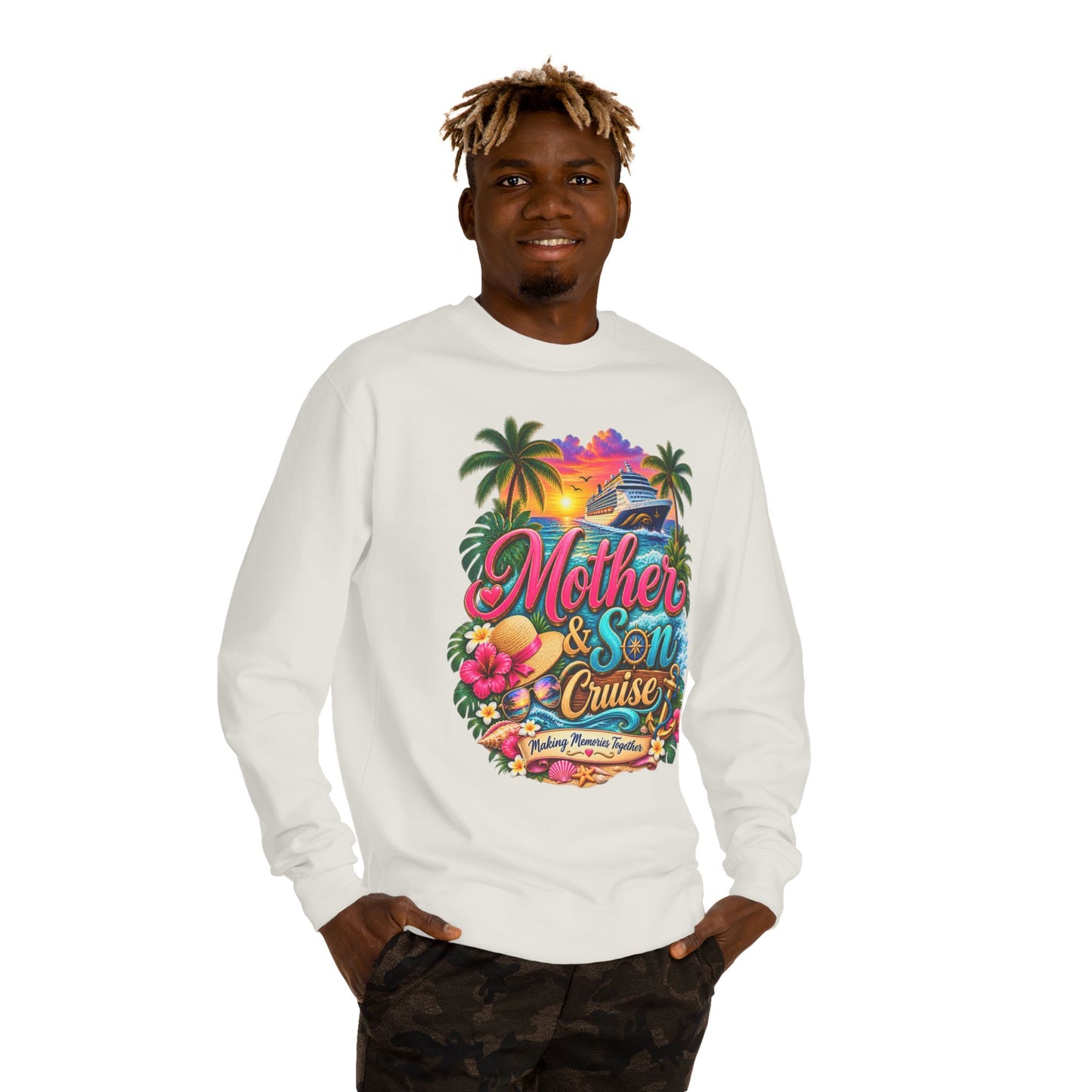 Mother & Son Cruise Sweatshirt — Tropical Family Cruise Crewneck