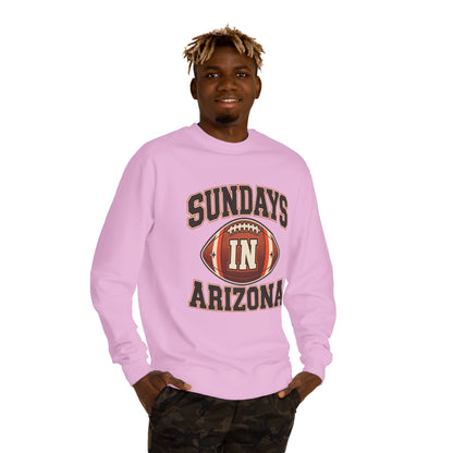 Sundays in Arizona Football Sweatshirt