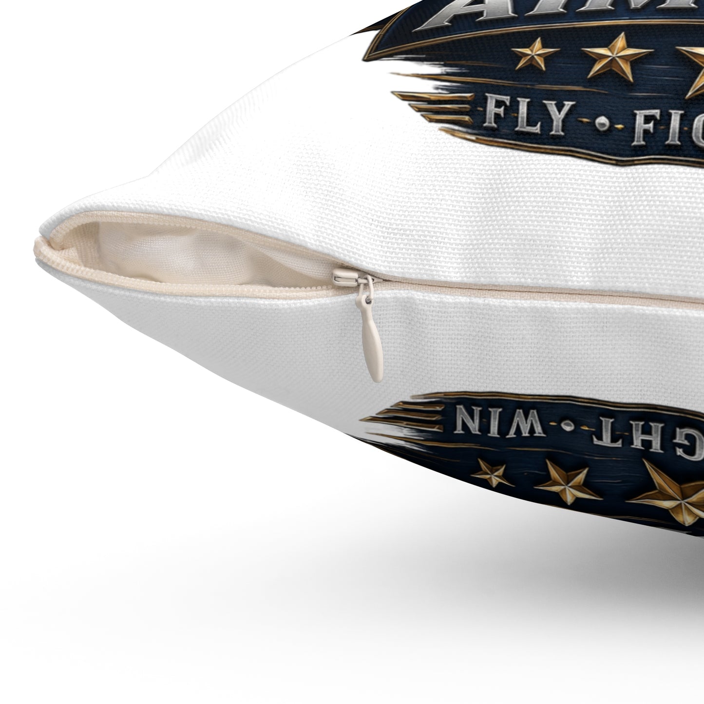 U.S. Air Force "Aim High" Decorative Pillow - Bald Eagle Military Throw Pillow