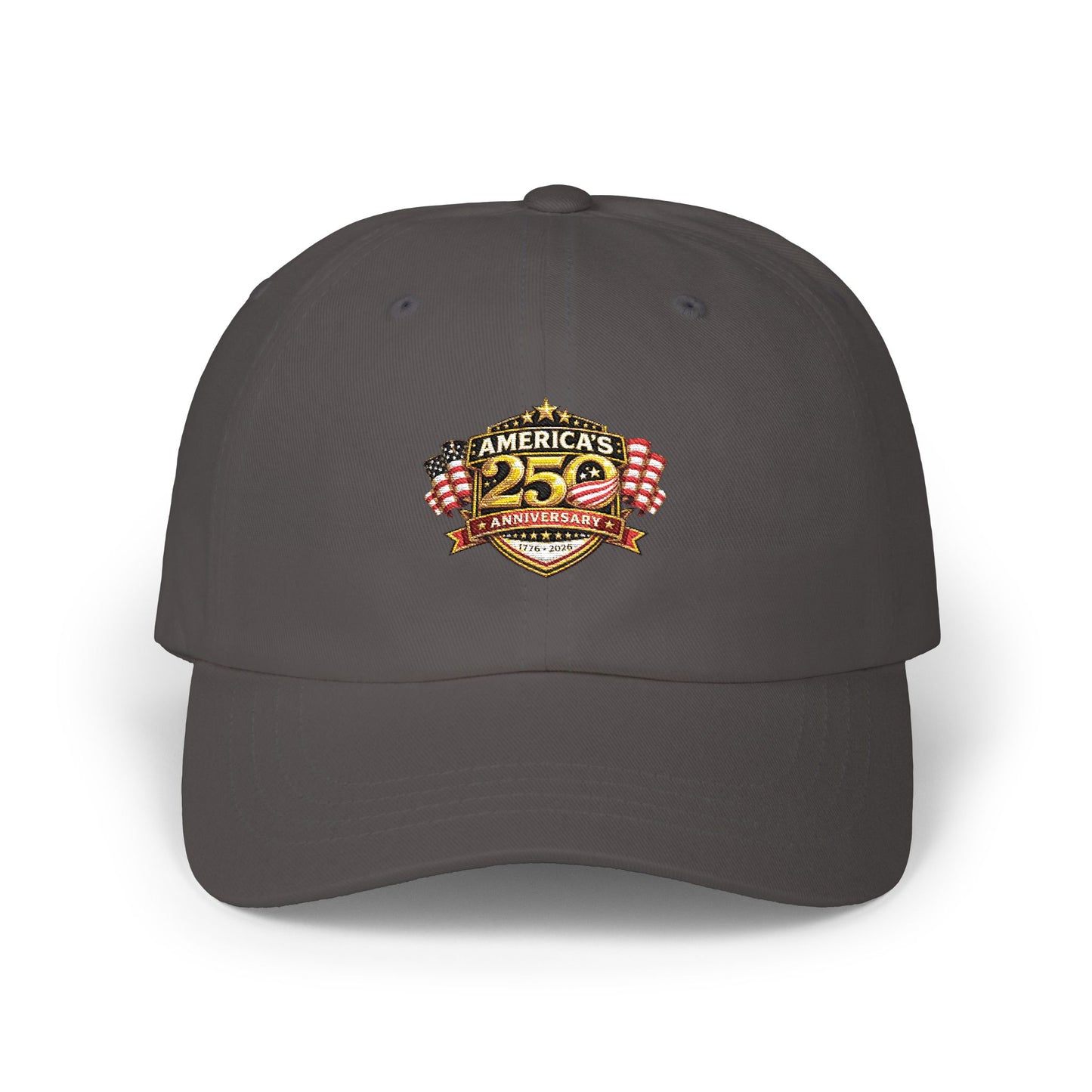 Baseball Cap — "America's 25th" Vintage Racing Patch Dad Hat
