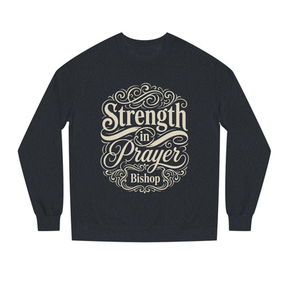 Strength in Prayer Sweatshirt — Inspirational Christian Crewneck for Faith & Encouragement
