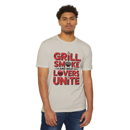 Grill, Smoke and Meat Lovers Unite T-Shirt