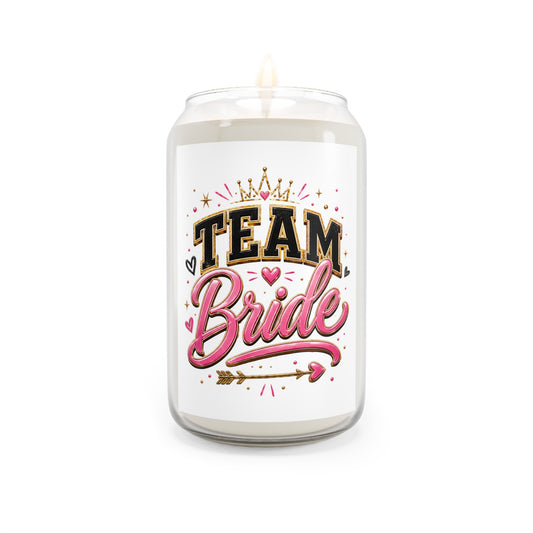 Team Bride Scented Soy Candle — Bridal Party Gift (13.75 oz)