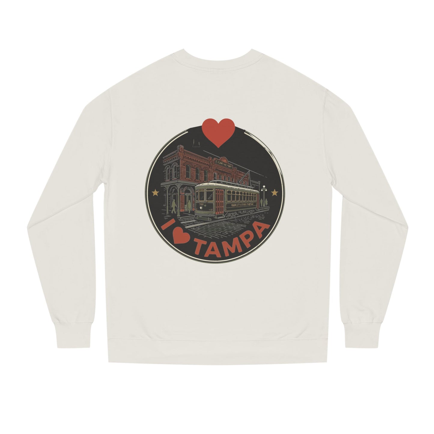 Tampa Sweatshirt — I  Tampa Vintage Streetcar Crewneck