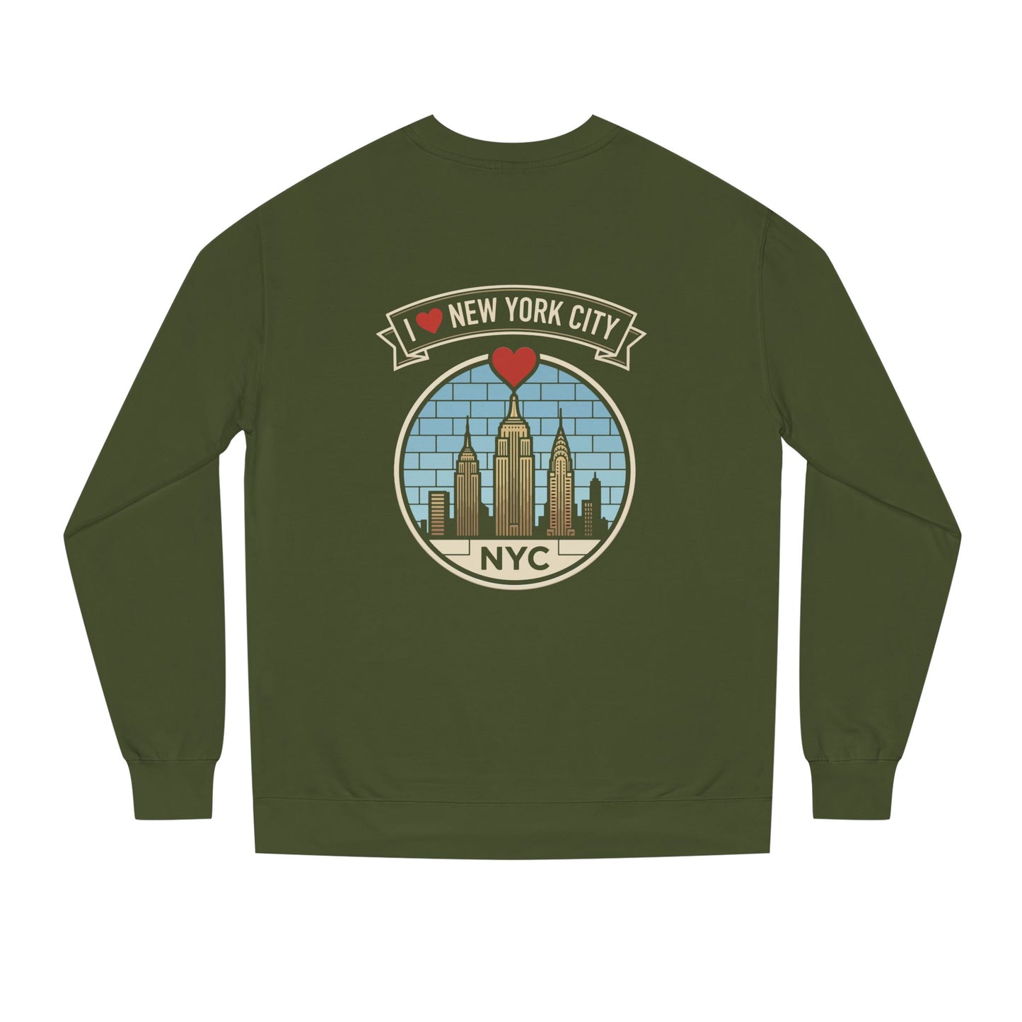 NYC Skyline Sweatshirt — I  New York City Crewneck