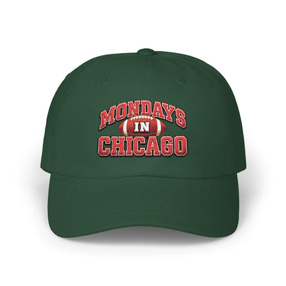 Mondays in Chicago Dad Cap – Vintage Football Logo Baseball Hat