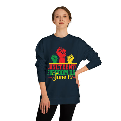 Juneteenth Freedom Day Sweatshirt — June 19 Celebration Crew