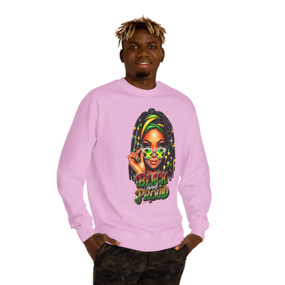 Black and Proud Crewneck Sweatshirt