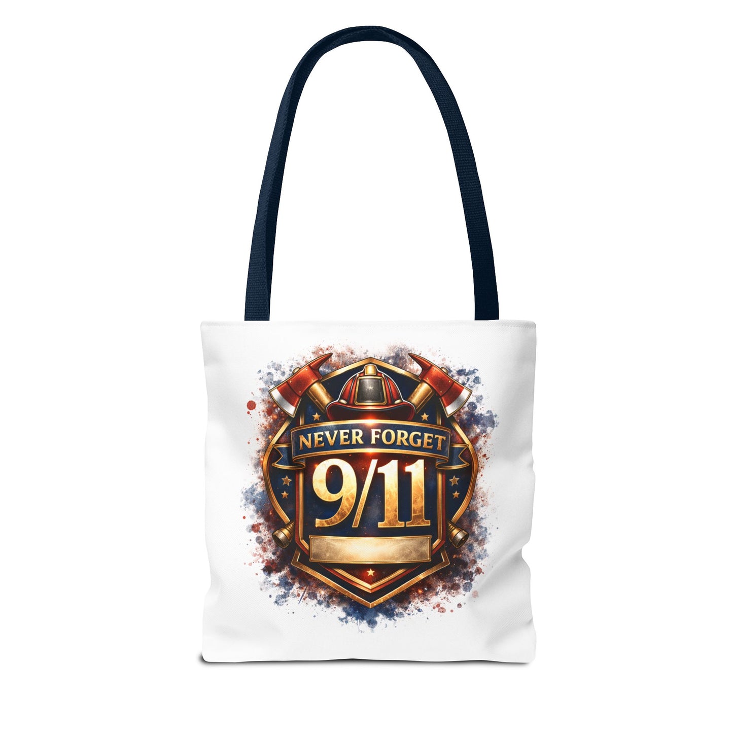 Never Forget 9/11 Memorial Tote Bag