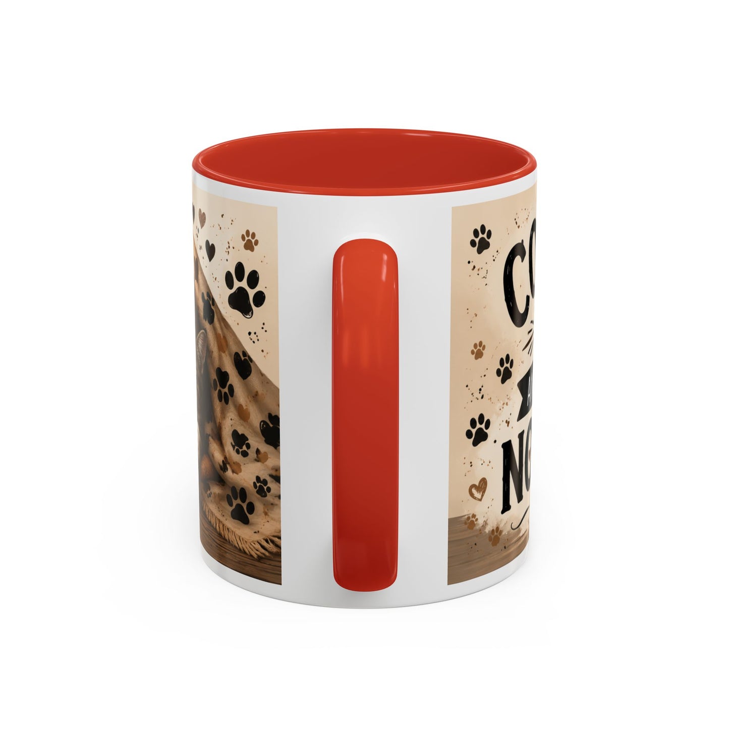 Dog and Cat Coffee Mug – "Best Friends, Best Life" Accent Tea Cup (11/15oz)