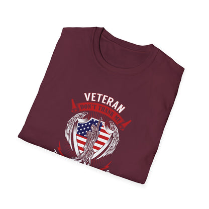 Veteran Tribute  Thank My Brothers Who Never Came Back T‑Shirt