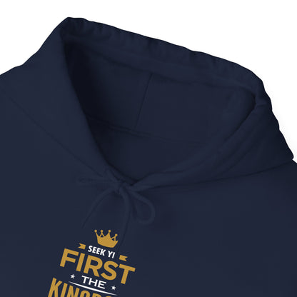 Seek Yek First The Kingdom Of God Matthew 6 : 33 Hoodie