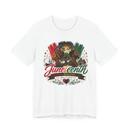 Juneteenth Celebration Tee — Freedom Resilience Juneteenth Graphic Shirt