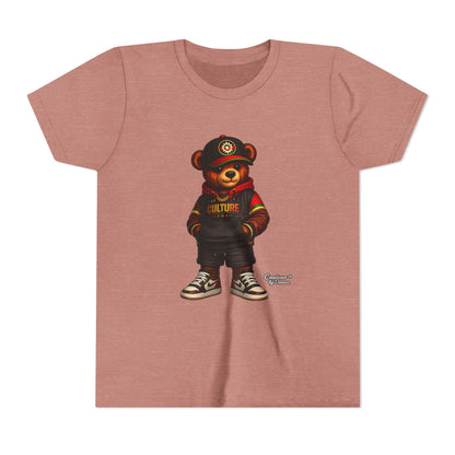 Youth Tee — Urban Bear "Culture" Graphic