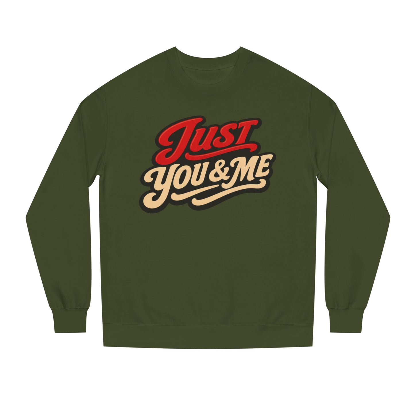 Just You & Me Sweatshirt – Retro Couples Crewneck