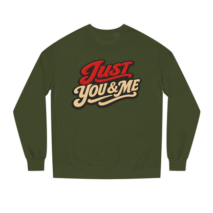 Just You & Me Sweatshirt – Retro Couples Crewneck