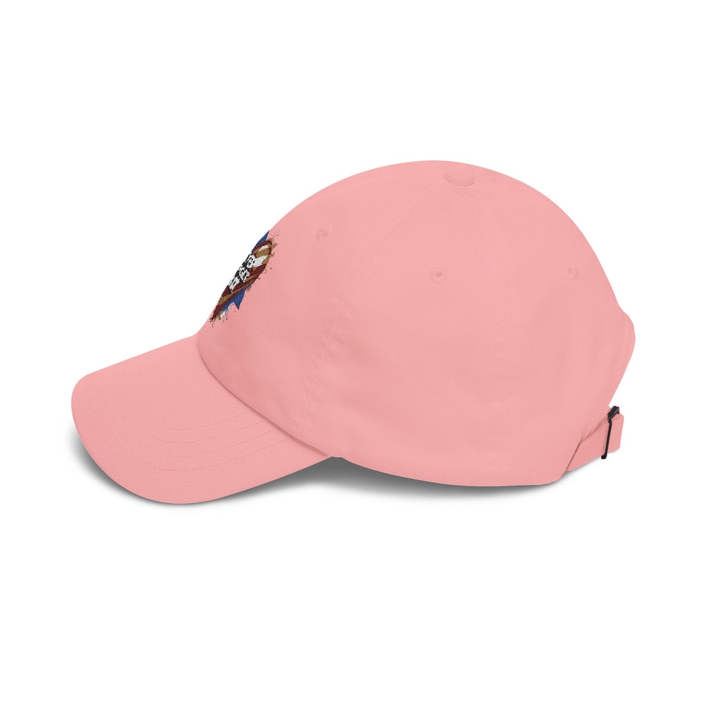 Dad Cap - "Never Forget 9/11" Heart American Flag Tribute Cap