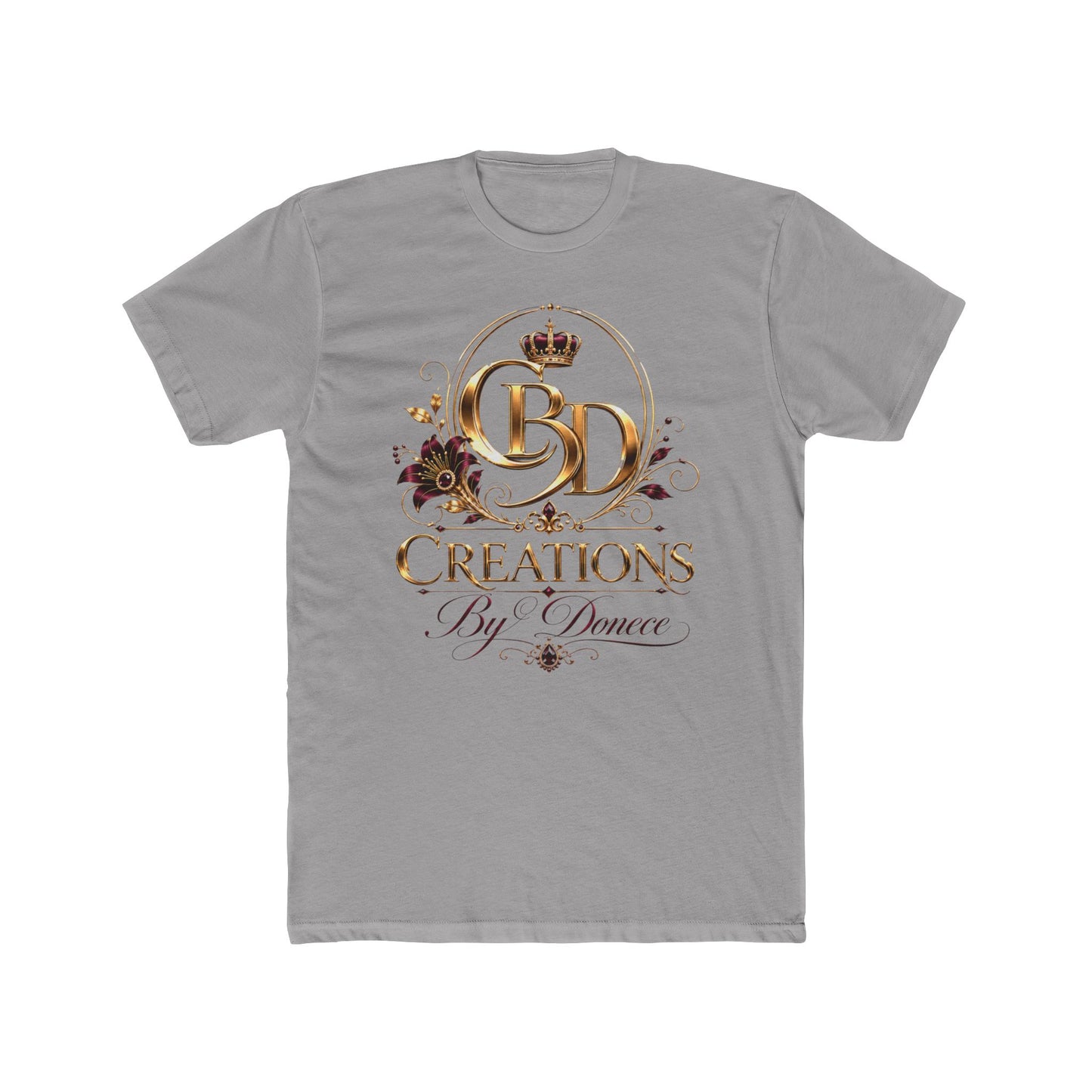 Creations By Donece Logo Tee - Luxury Monogram Graphic T-Shirt