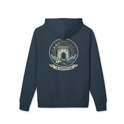 Houston Arch Hoodie — I  Houston Graphic Pullover