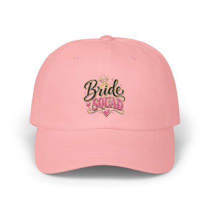 Bride Squad Dad Cap — Embroidered Bachelorette Party Baseball Hat