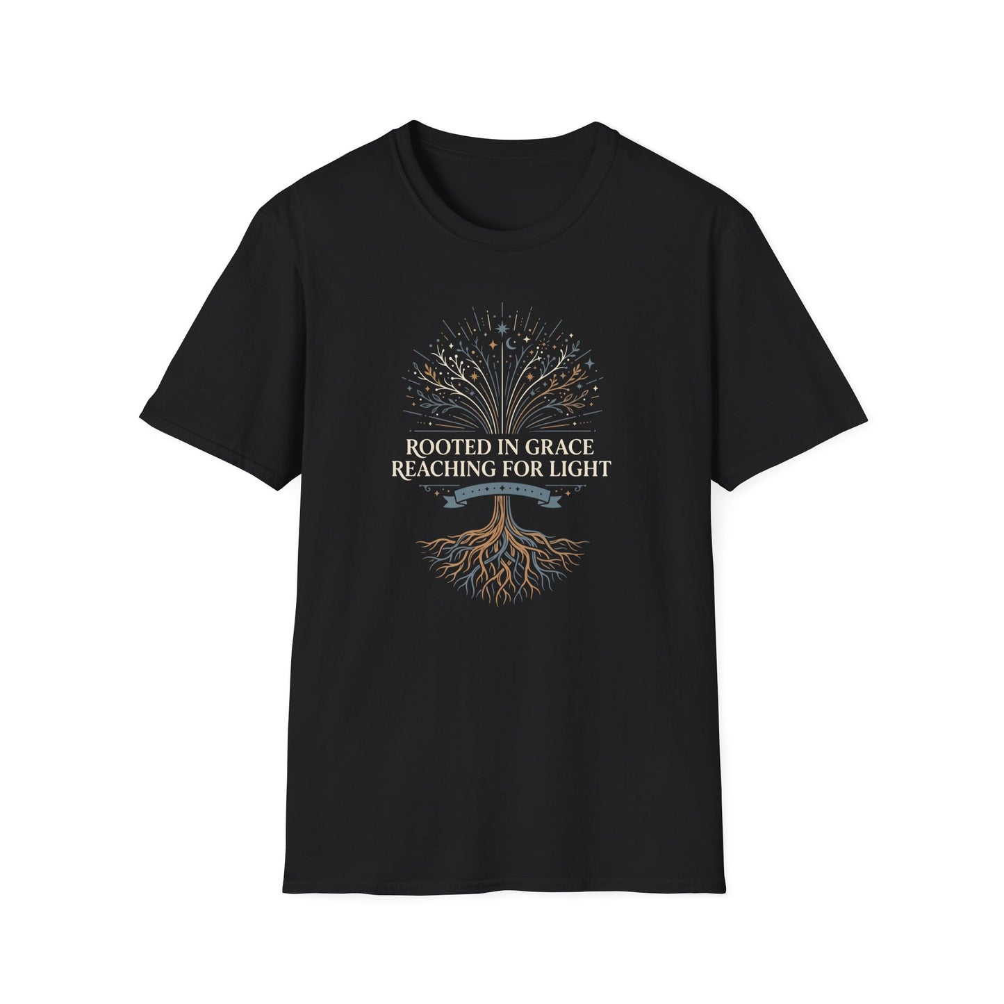Rooted in Grace Reaching for Light T-Shirt