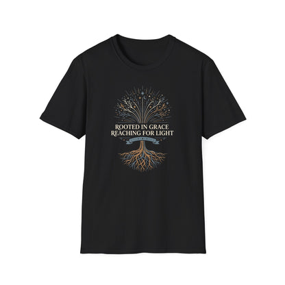 Rooted in Grace Reaching for Light T-Shirt