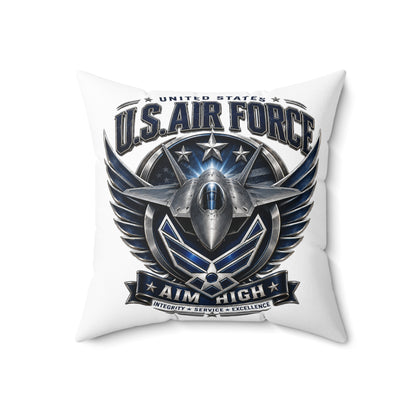 U.S. Air Force 'Aim High' Decorative Throw Pillow