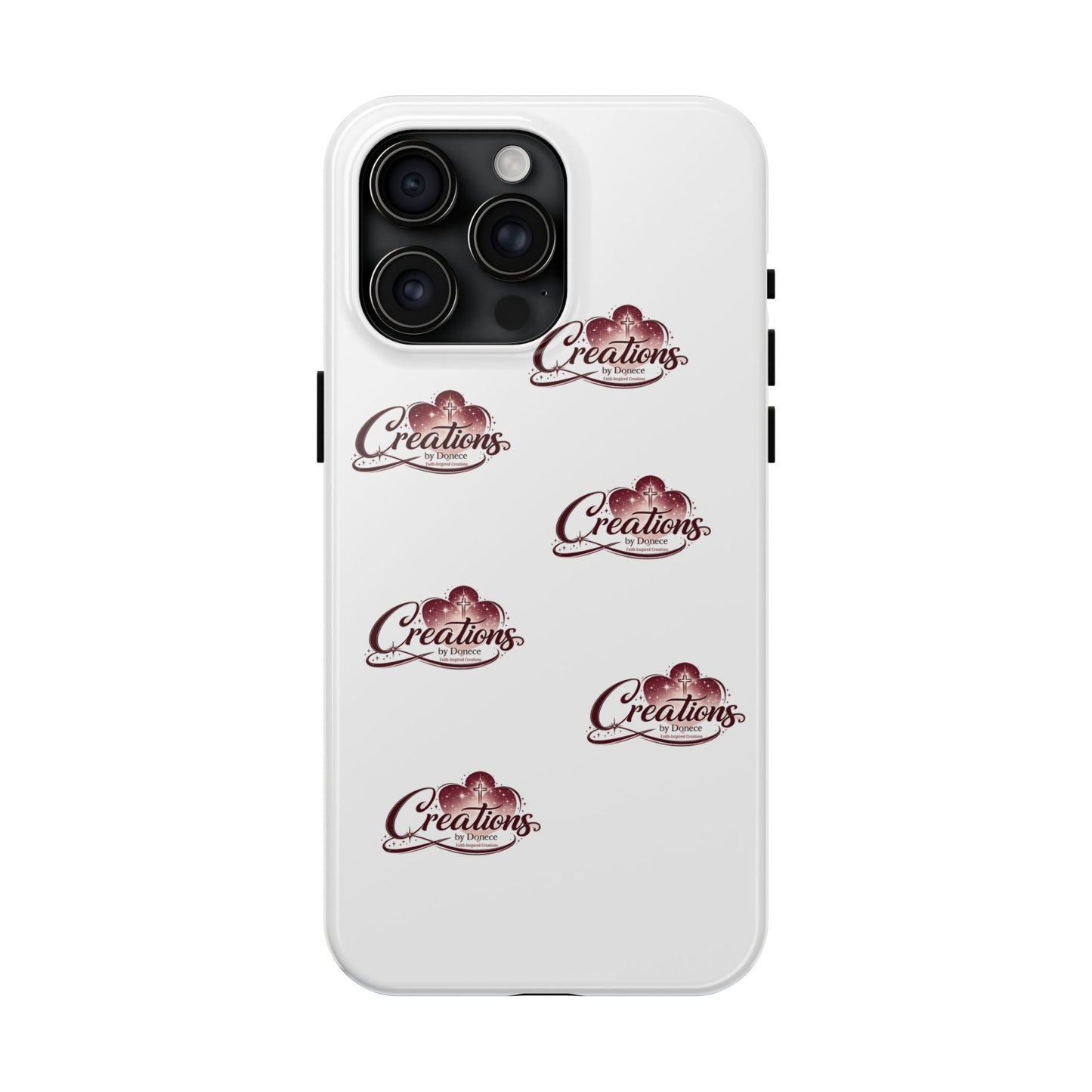 Logo Pattern Tough Phone Case — Creations Repeat Design