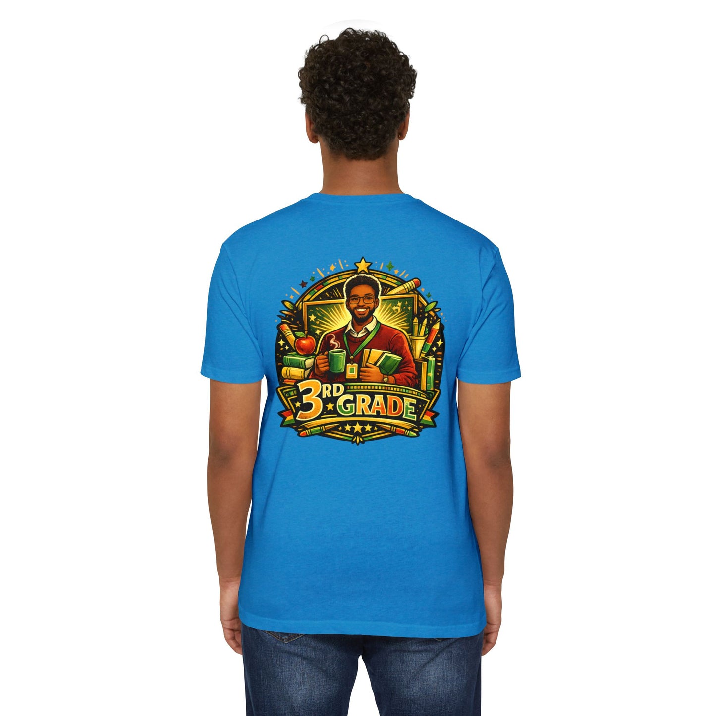 3rd Grade Teacher T-Shirt — Proud Elementary School Teacher Tee