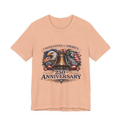 250th Anniversary USA Liberty Bell T-Shirt