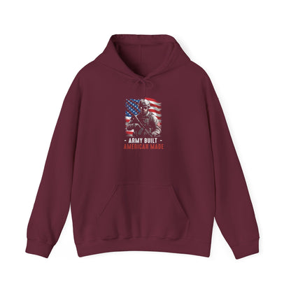 Army Built American Made  Hoodie