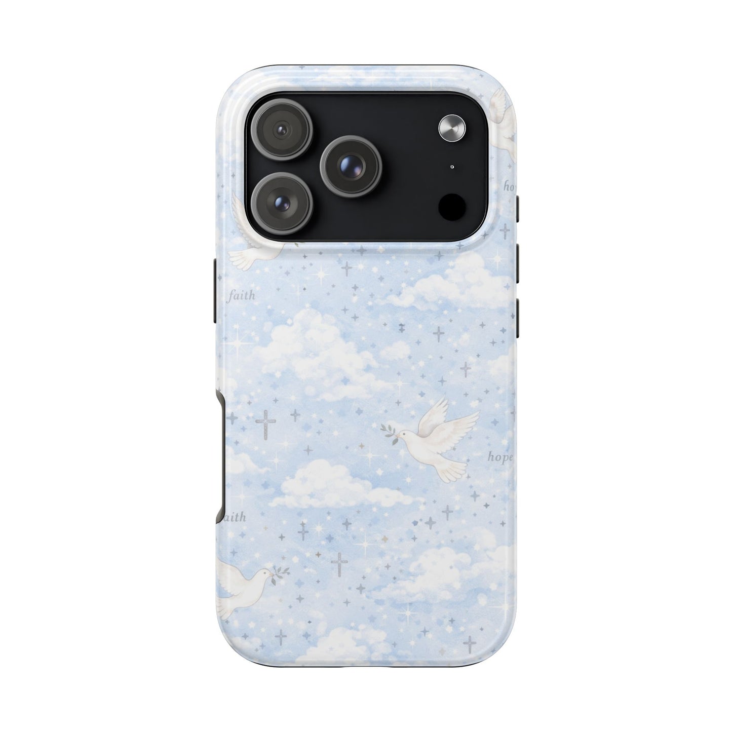 Hope Faith Phone Case | Christian floral iPhone Case