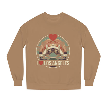 Los Angeles Crewneck Sweatshirt – I  Los Angeles Retro Cityscape
