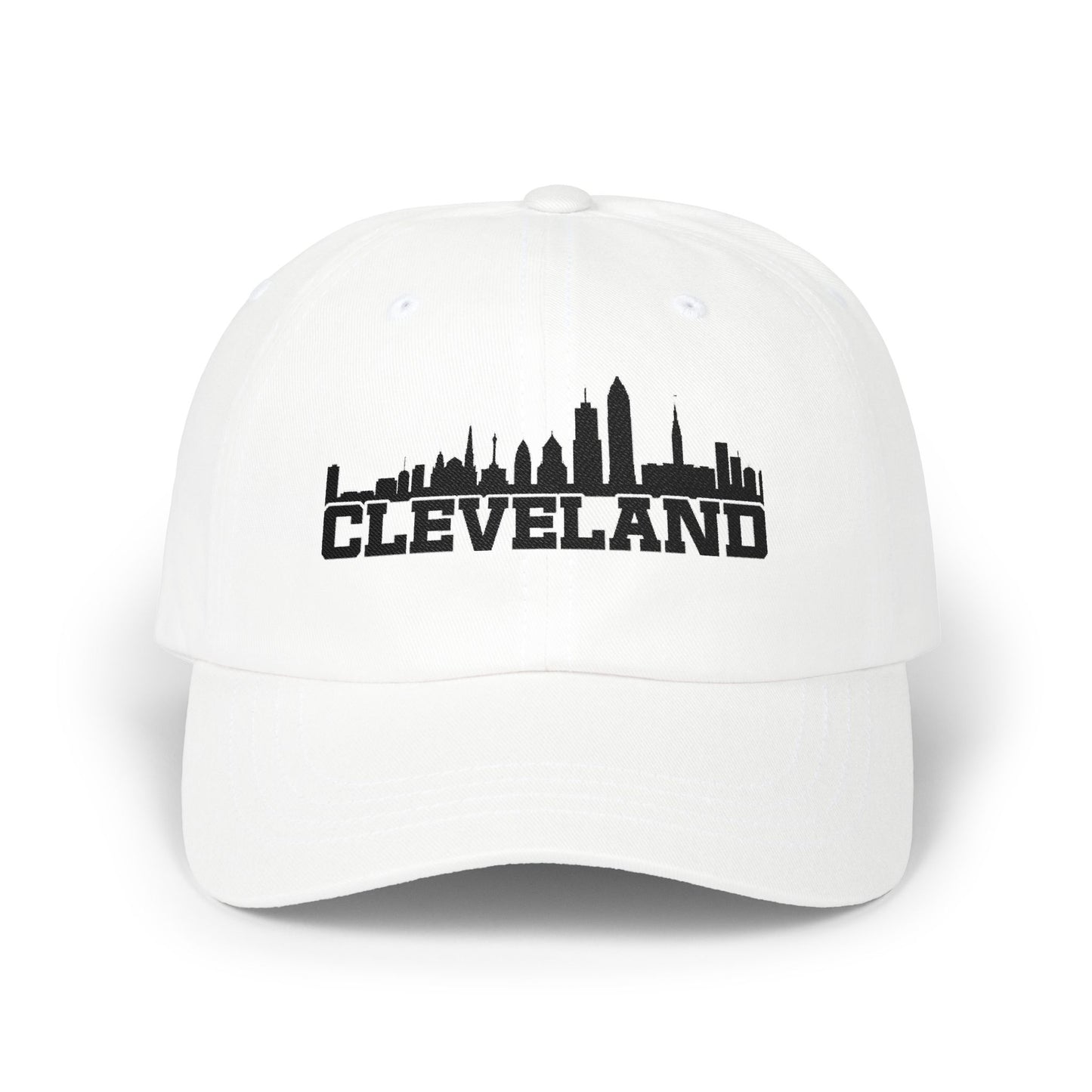 Cleveland Skyline Dad Cap — Embroidered City Hat