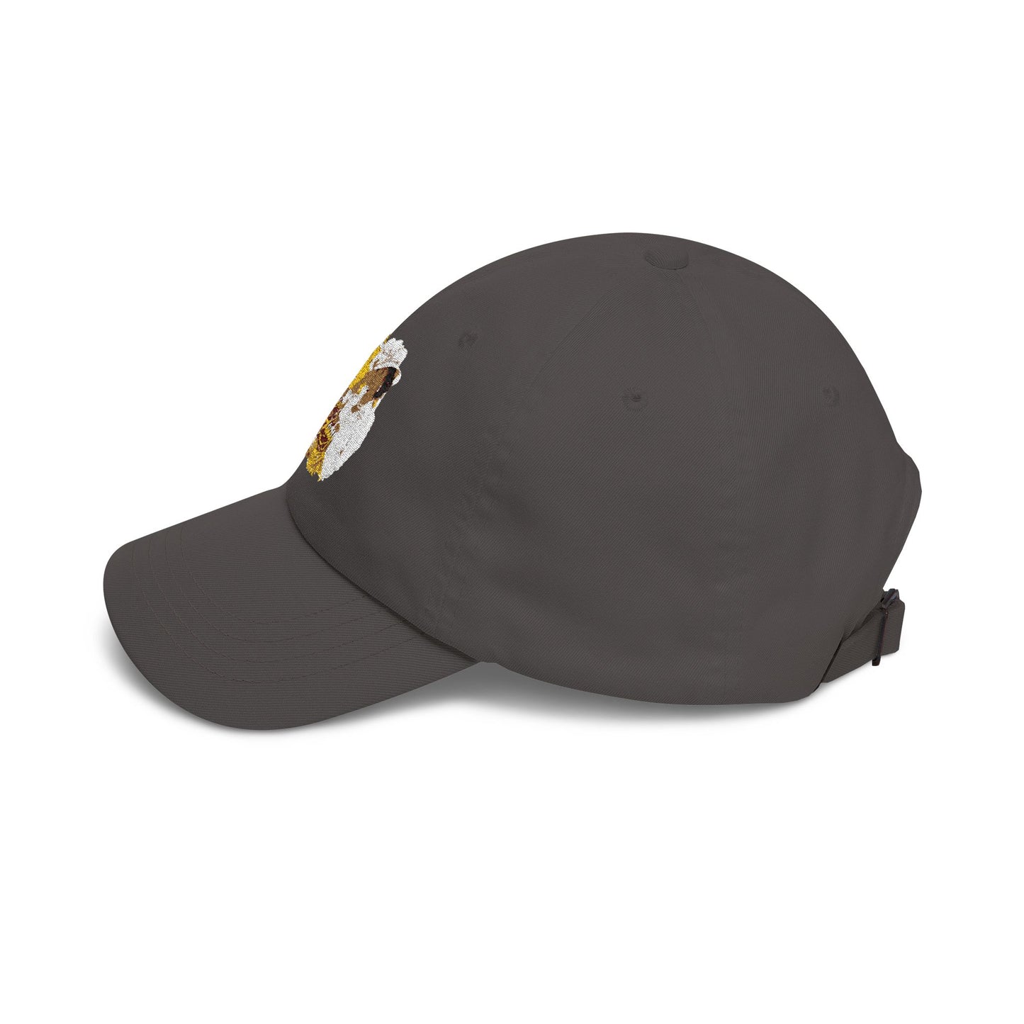 Dad Cap with Vintage Gold 'Classic' Portrait — Retro Father's Day Baseball Hat