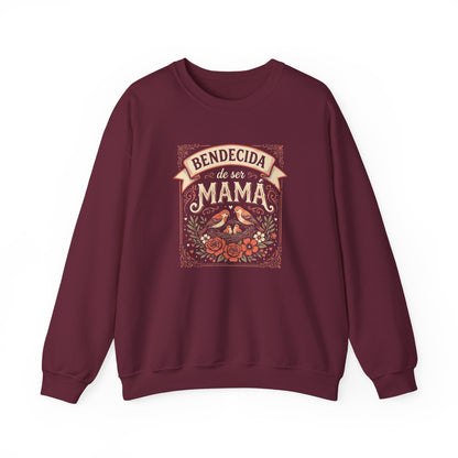 Bendecida de Ser Mamá Sweatshirt