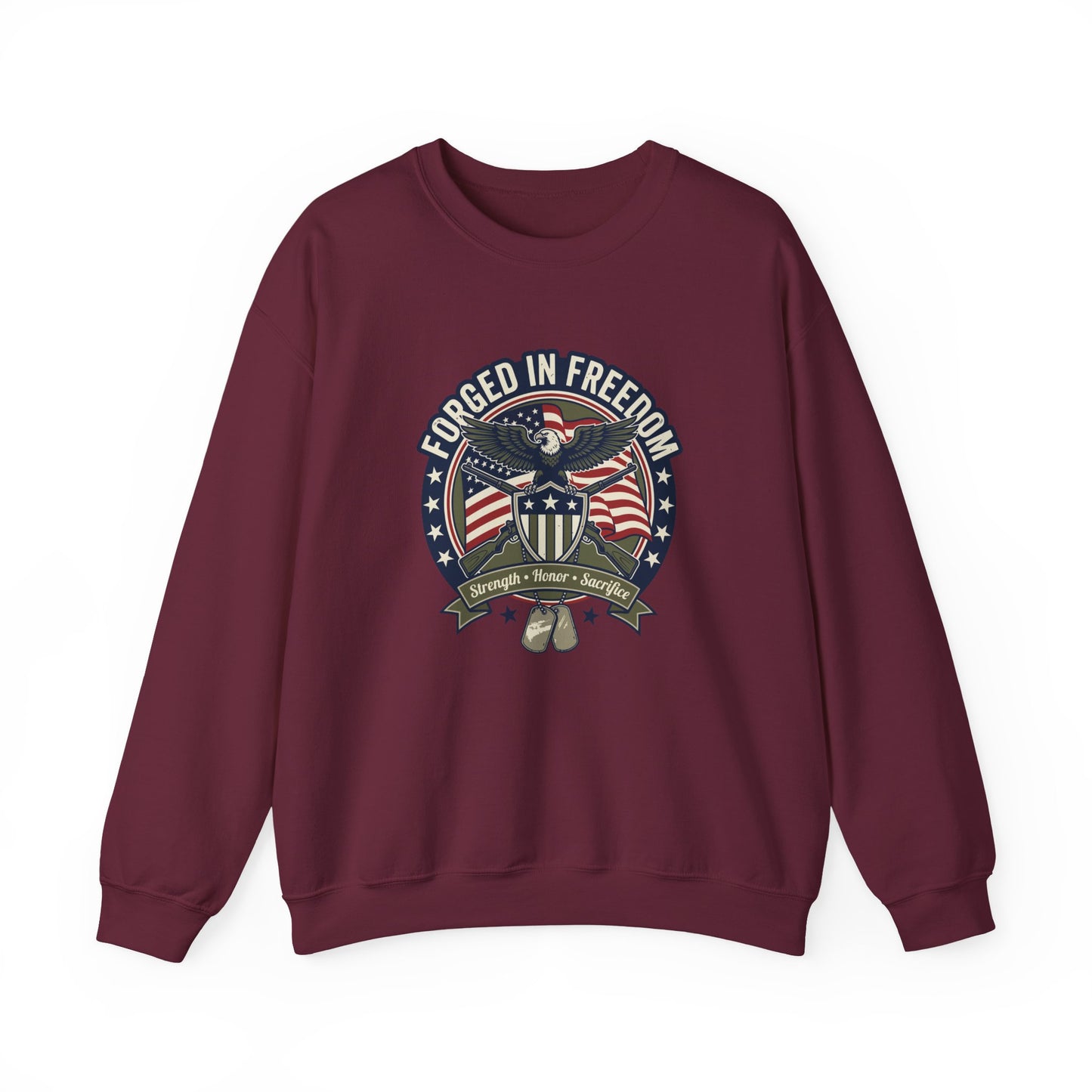 Forged in Freedom Patriotic Sweatshirt