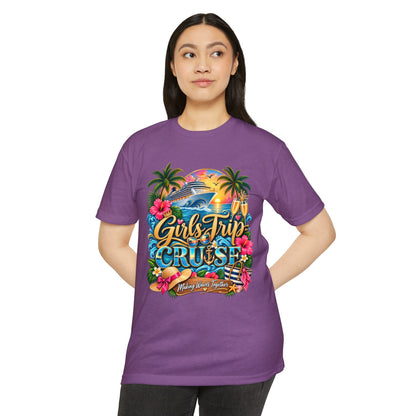 Girls Trip Cruise T-Shirt — Tropical Vacation Graphic Tee