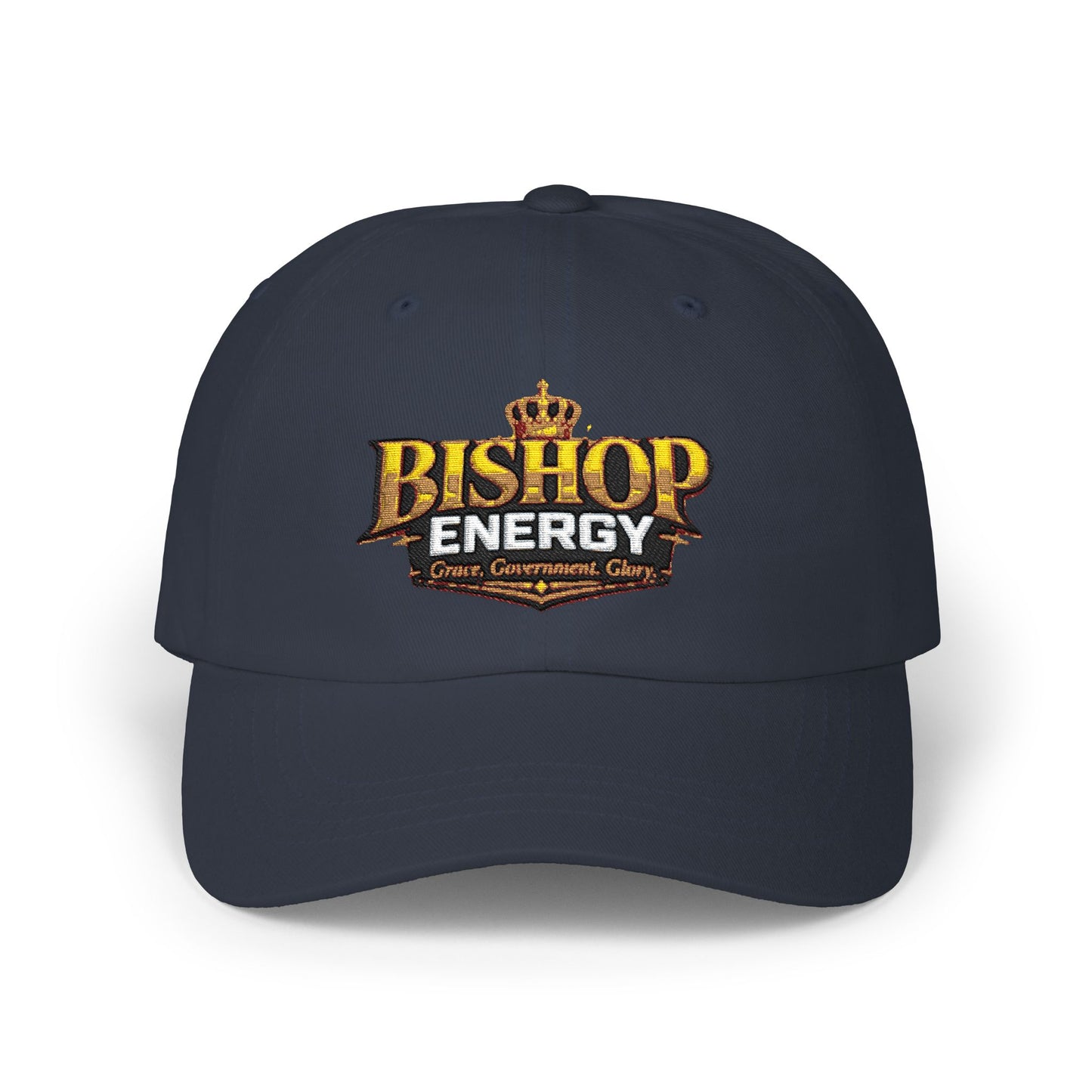 Dad Cap — Bishop Energy Embroidered Logo Baseball Hat