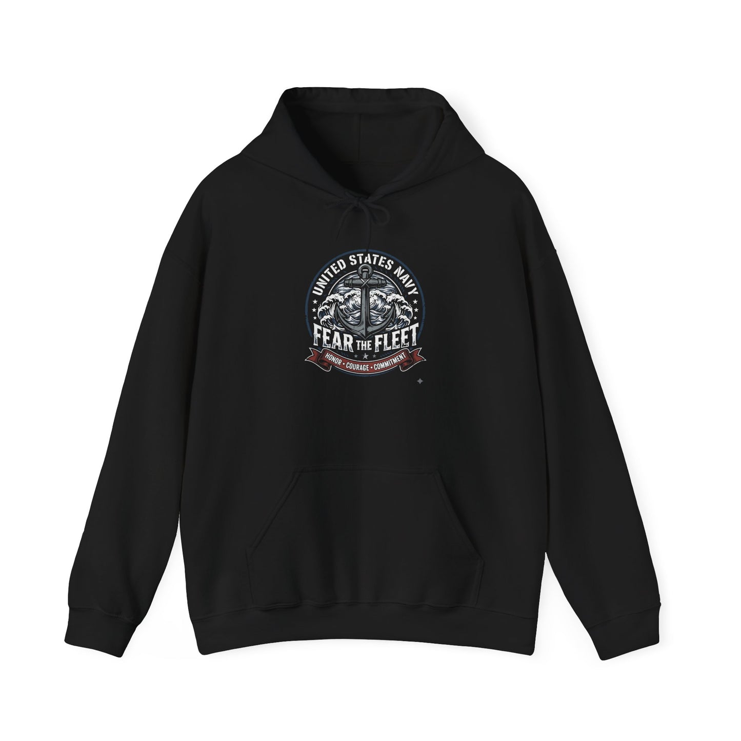 United States Navy Fear the Fleet Hoodie