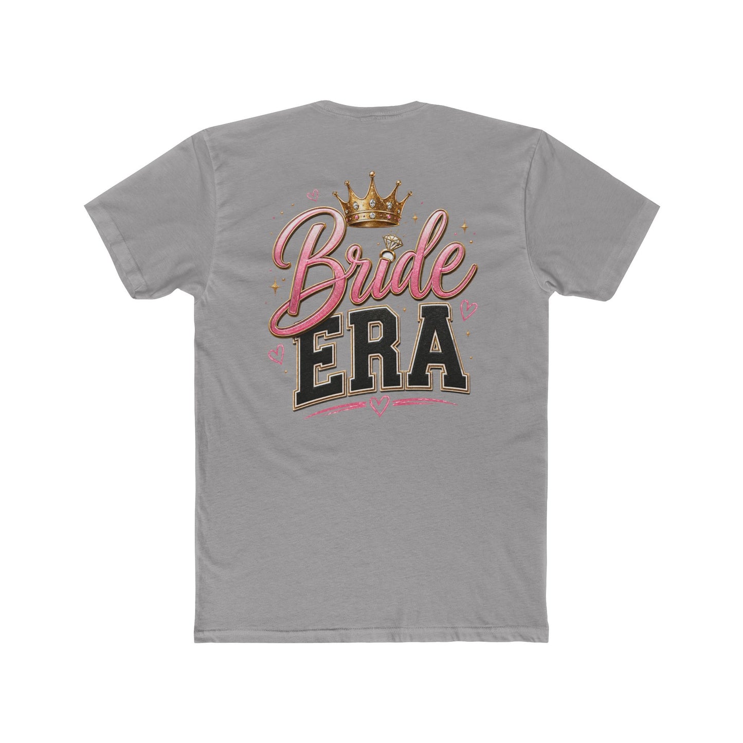 Bride Era T-Shirt — Bridal Party Bachelorette Tee with Crown Design