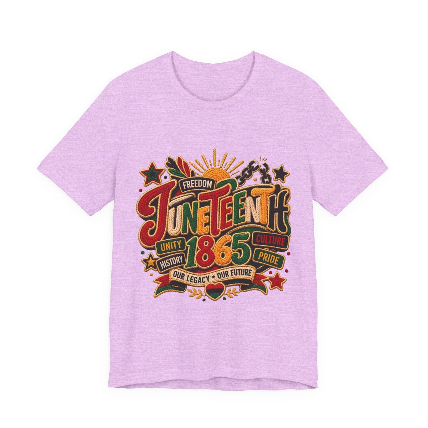 Juneteenth 1865 Celebration T-Shirt — Freedom, Unity & Pride Tee